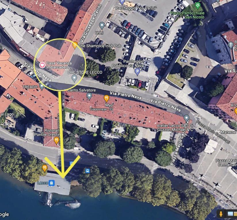 Casa Imbarcadero Leilighet Lecco Eksteriør bilde